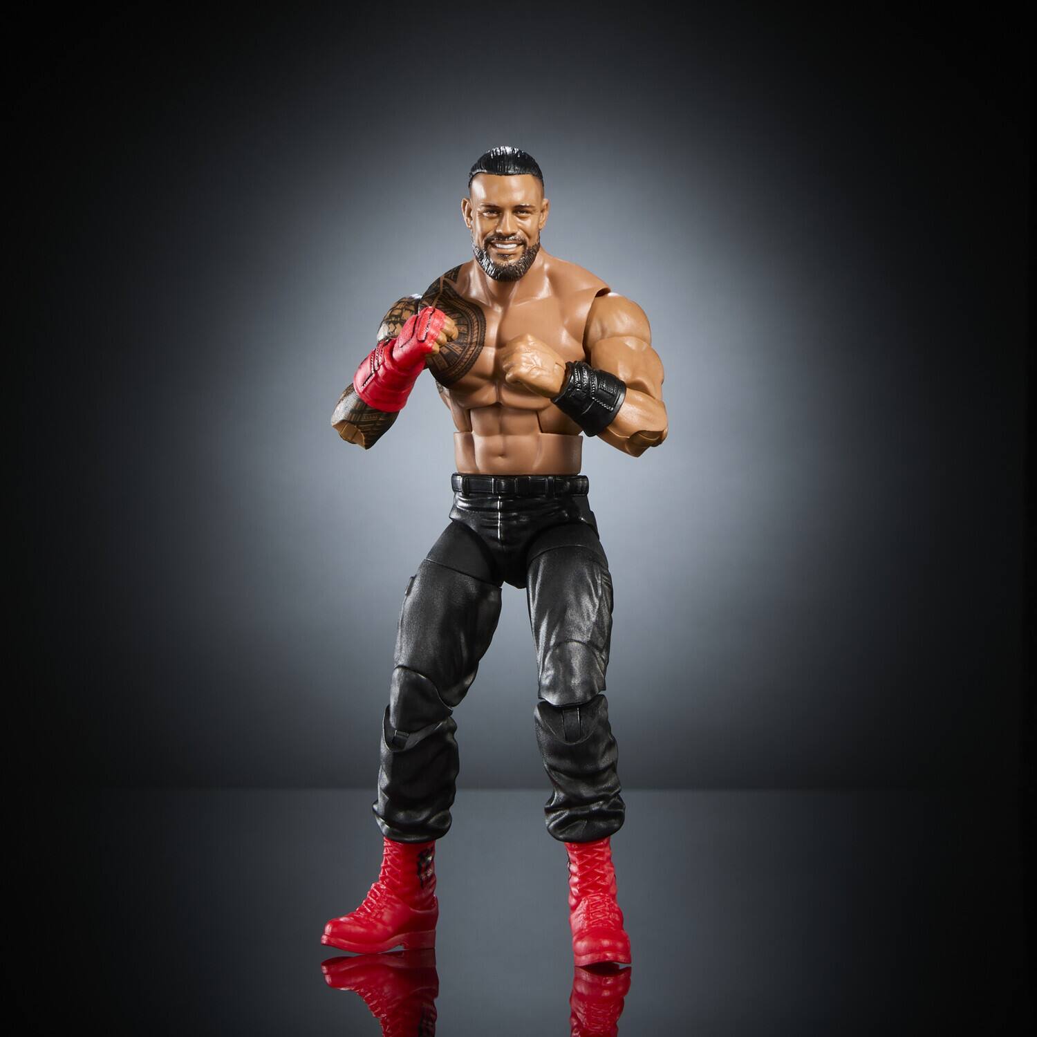 Alt View 1. Mattel - Mattel Collectible - WWE Elite Collection 6" Summerslam Roman Reigns Action Figure with William - Collectibles - Multicolor.