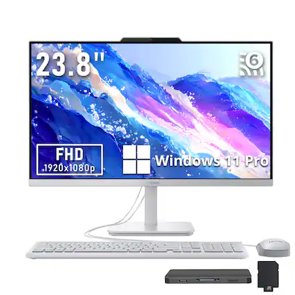 23.8" 6 FHD 1920x1080p Windows 11 Pro Lenovo