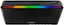 The image features a CyberPower 95OVA surge protector with USB-C and USB-A ports. The surge protector is designed to provide battery-supported and surge-protected outlets, ensuring the safety of electronic devices connected to it. The device is black and has a rainbow-colored strip on the front, adding a touch of color to its otherwise sleek design.