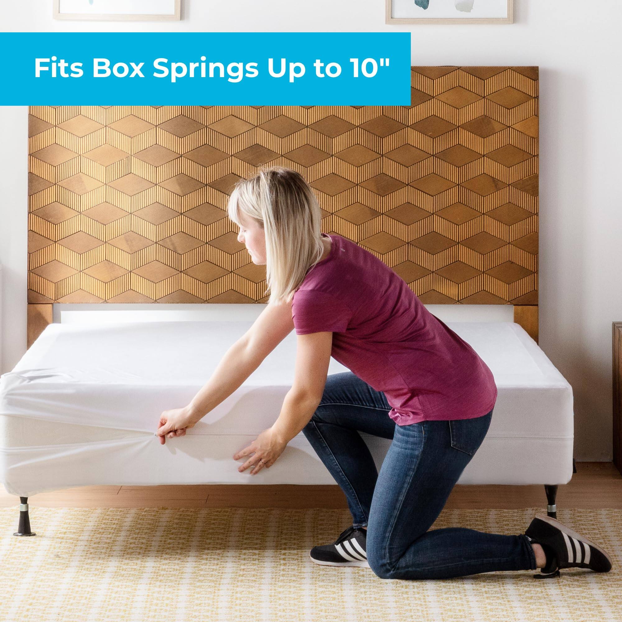 Fits Box Springs Up to 10"