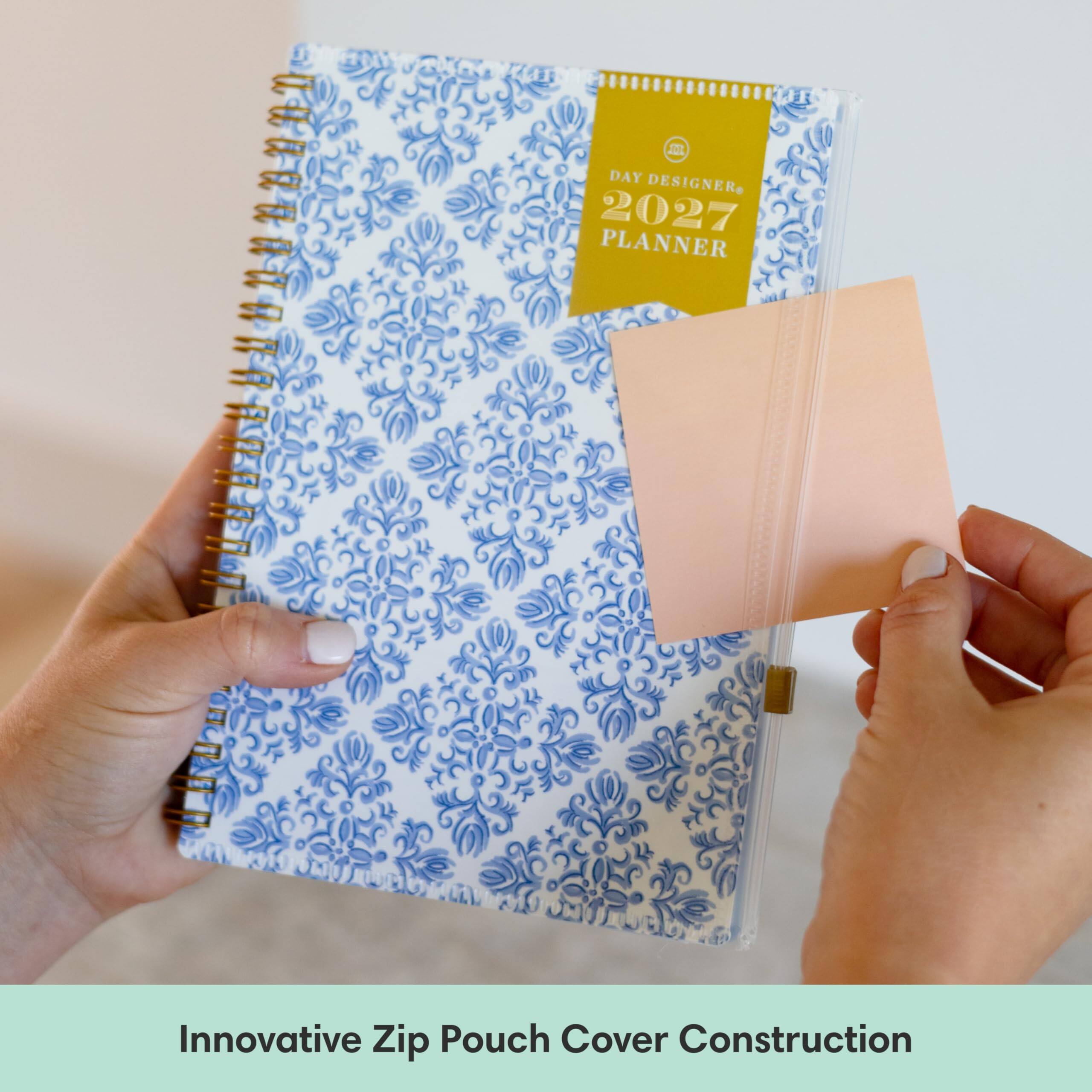 DAY DESIGNER 2027 PLANNER

Innovative Zip Pouch Cover Construction