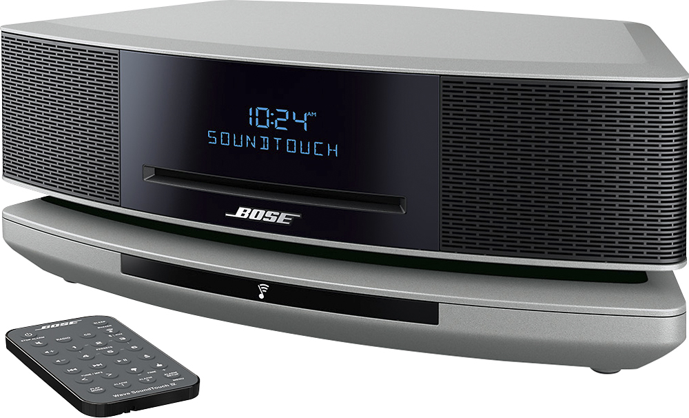 Best Buy: Bose Wave® SoundTouch® Music System IV Silver 738031-1310