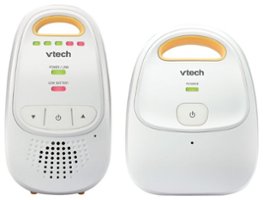 VTech - Audio Baby Monitor - White/Yellow - Front_Zoom