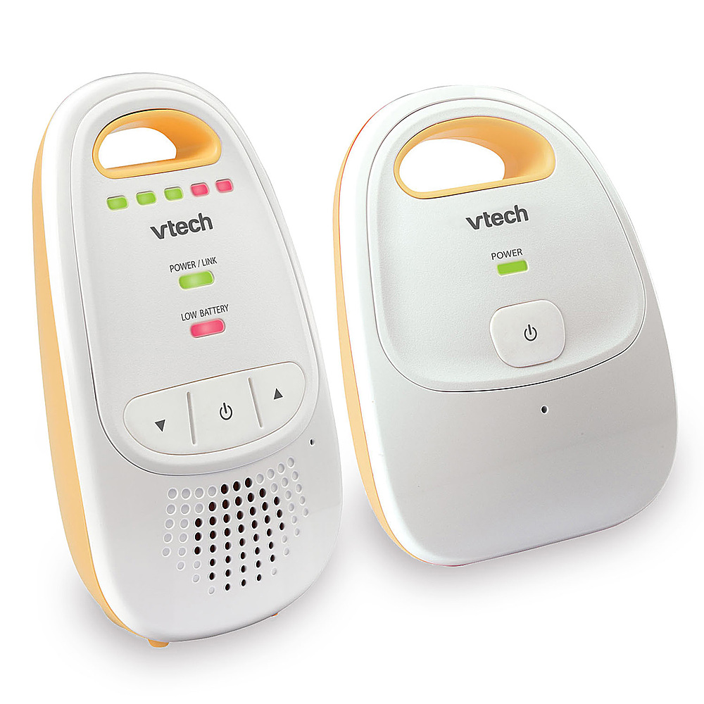 VTech Audio Baby Monitor White/Yellow DM111 - Best Buy