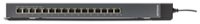 Front Zoom. NETGEAR - 16-Port 10/100/1000 Mbps Gigabit Smart Managed Plus Click Switch - Black.