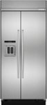 Front Zoom. KitchenAid - 25 Cu. Ft. Side-by-Side Built-In Refrigerator - Stainless steel.