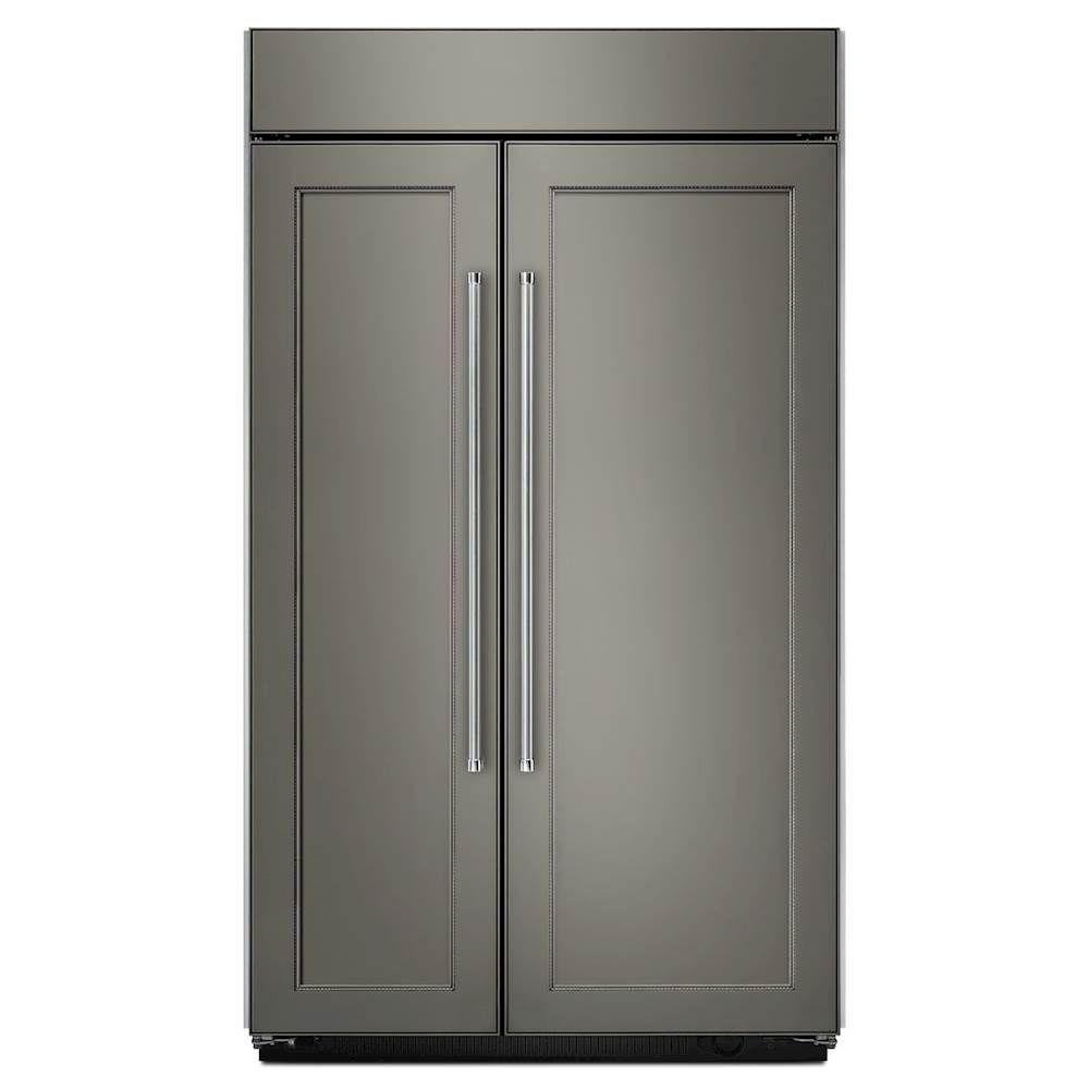 KBSN602ESS by KitchenAid - 25.5 cu. ft 42-Inch Width Built-In Side by Side  Refrigerator with PrintShield Finish - PrintShield Stainless