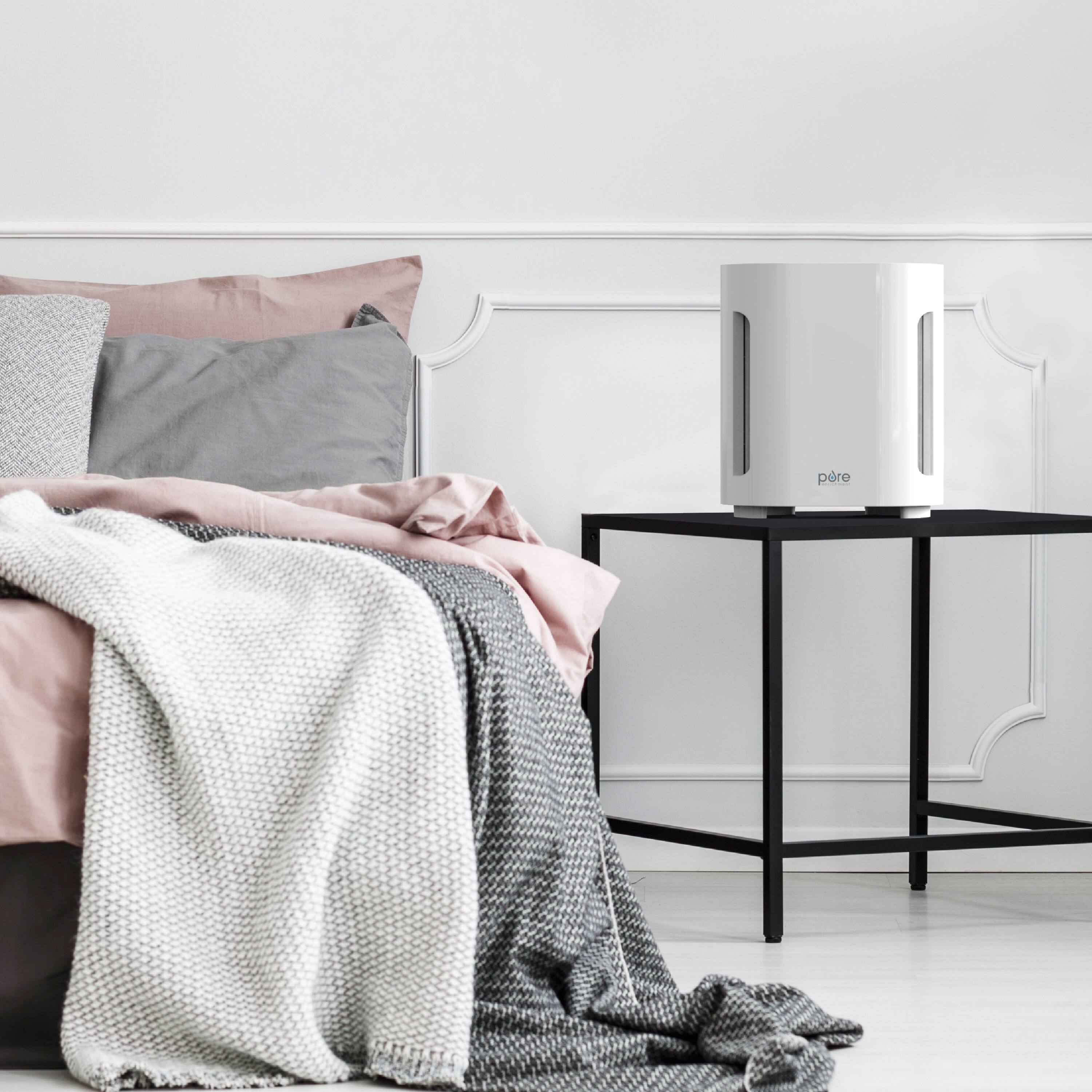 Alt View 16. Pure Enrichment - Pure Enrichment PureZone True HEPA Air Purifier - White.