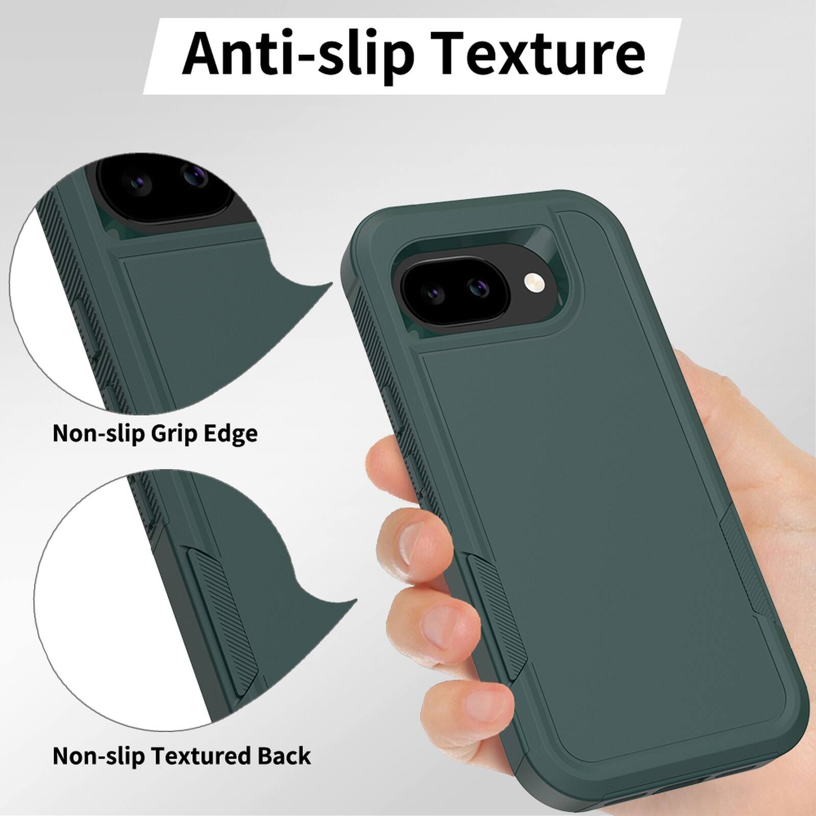 Anti-slip Texture

Non-slip Grip Edge

Non-slip Textured Back