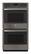 Front. GE - Profile 27" Double Electric Convection Wall Oven.