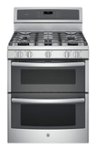 Front Zoom. GE - Profile Series 6.8 Cu. Ft. Self-Cleaning Freestanding Double Oven Gas Convection Range - Stainless steel.