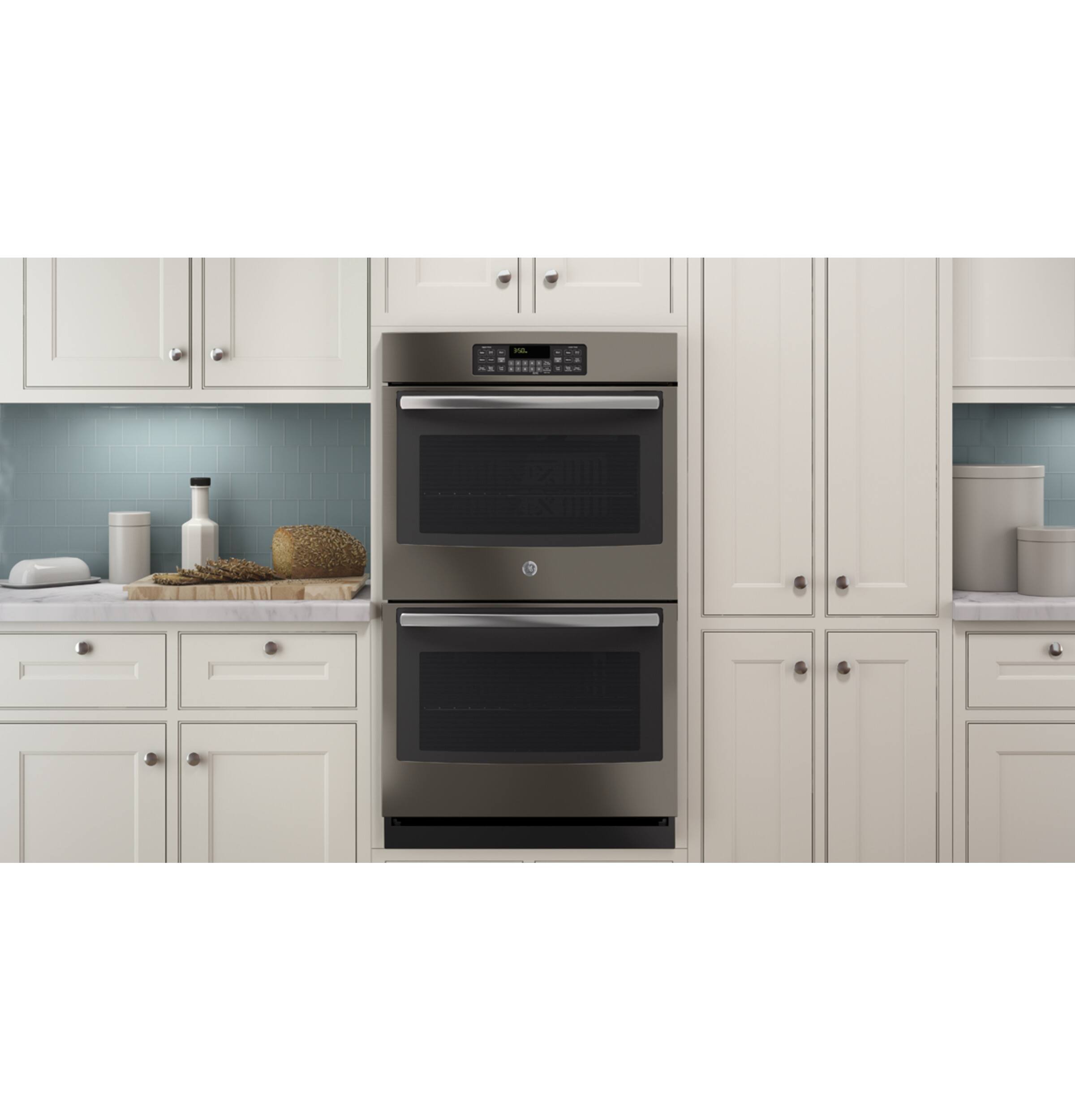 Best Buy GE 30" BuiltIn Double Electric Wall Oven Slate JT3500EJES