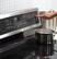 Alt View 19. GE - Profile Series 6.6 Cu. Ft. Self-Cleaning Freestanding Double Oven Electric Convection Range.