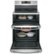 Alt View 14. GE - Profile Series 6.6 Cu. Ft. Self-Cleaning Freestanding Double Oven Electric Convection Range - Stainless Steel.