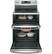 Alt View 14. GE - Profile Series 6.6 Cu. Ft. Self-Cleaning Freestanding Double Oven Electric Convection Range - Stainless Steel.