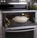 Alt View 20. GE - Profile Series 6.6 Cu. Ft. Self-Cleaning Freestanding Double Oven Electric Convection Range - Stainless Steel.