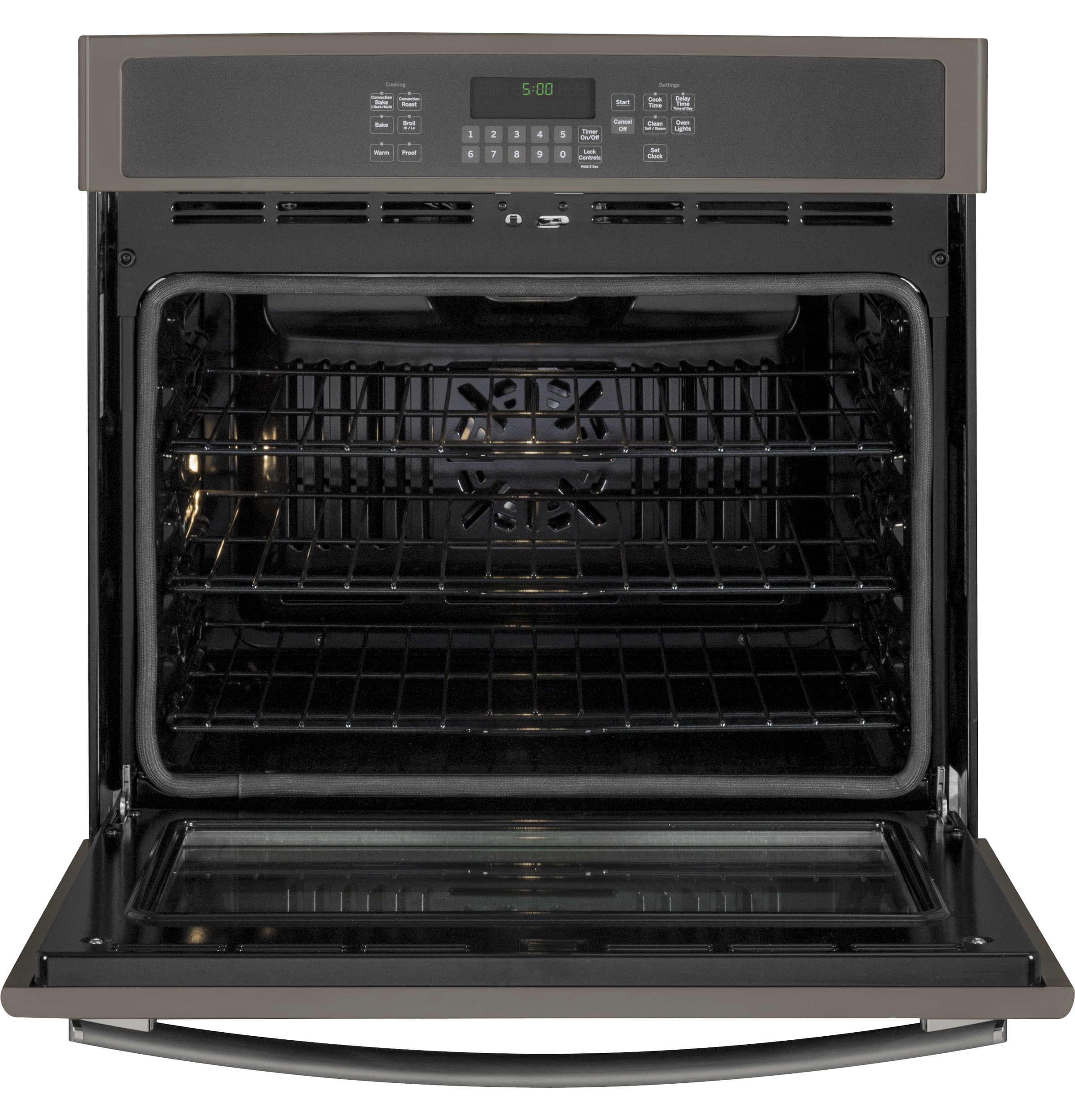Best Buy GE 30" Single Electric Convection Wall Oven JT5000EJES