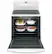 Alt View 16. GE - 5.3 Cu. Ft. Self-Cleaning Freestanding Electric Convection Range.