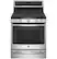 Front. GE Profile - 5.6 Cu. Ft. Self-Cleaning Freestanding Dual Fuel Convection Range - Stainless Steel.