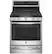 Alt View 11. GE Profile - 5.6 Cu. Ft. Self-Cleaning Freestanding Dual Fuel Convection Range - Stainless Steel.