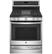 Alt View 13. GE Profile - 5.6 Cu. Ft. Self-Cleaning Freestanding Dual Fuel Convection Range - Stainless Steel.