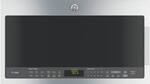 GE - Profile Series 2.1 Cu. Ft. Over-the-Range Microwave with Sensor Cooking - Stainless steel - Front_Standard