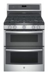 Front Zoom. GE Profile - 6.8 Cu. Ft. Self-Cleaning Freestanding Double Oven Gas Convection Range - Stainless steel.