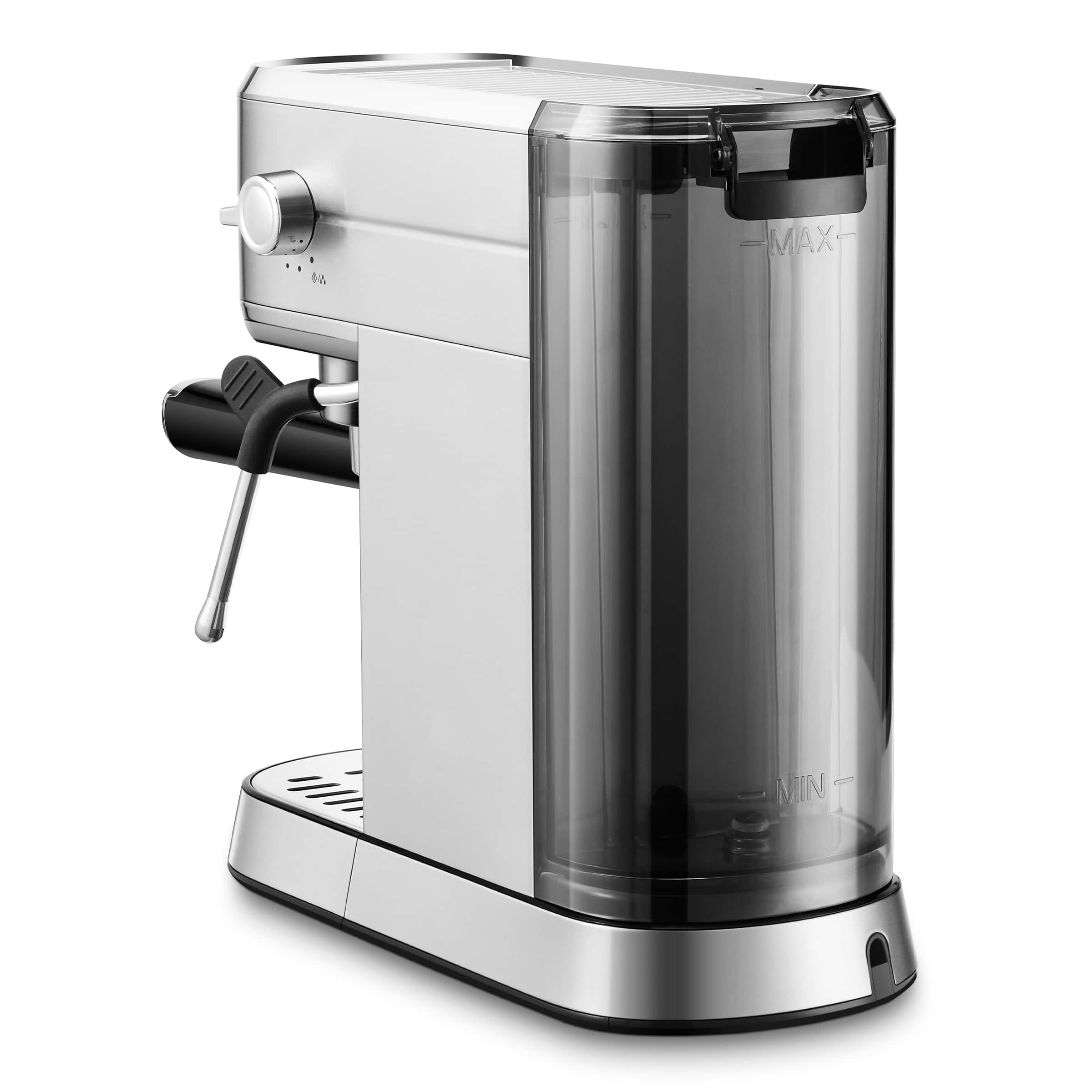 Casabrews CM5418 20 Bar Espresso Machine and Coffee Maker Silver