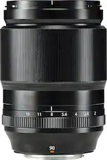 Front. Fujifilm - XF90mmF2 LM WR Lens - Black.