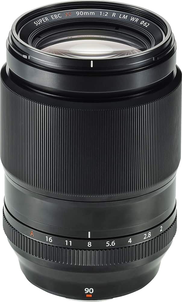 Alt View 11. Fujifilm - XF90mmF2 LM WR Lens - Black.