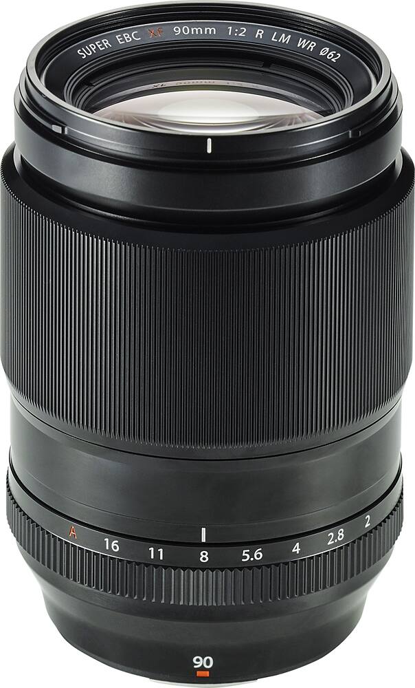 Alt View 11. Fujifilm - XF90mmF2 LM WR Lens - Black.