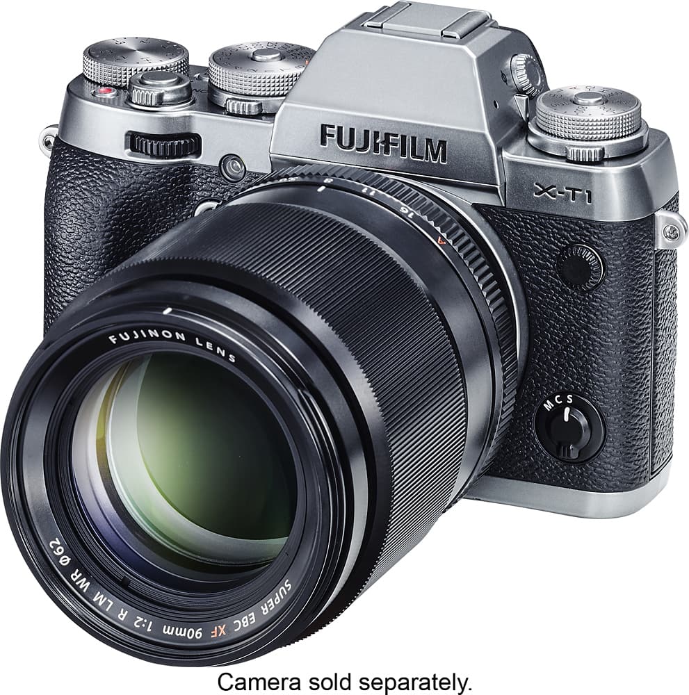 Alt View 12. Fujifilm - XF90mmF2 LM WR Lens - Black.