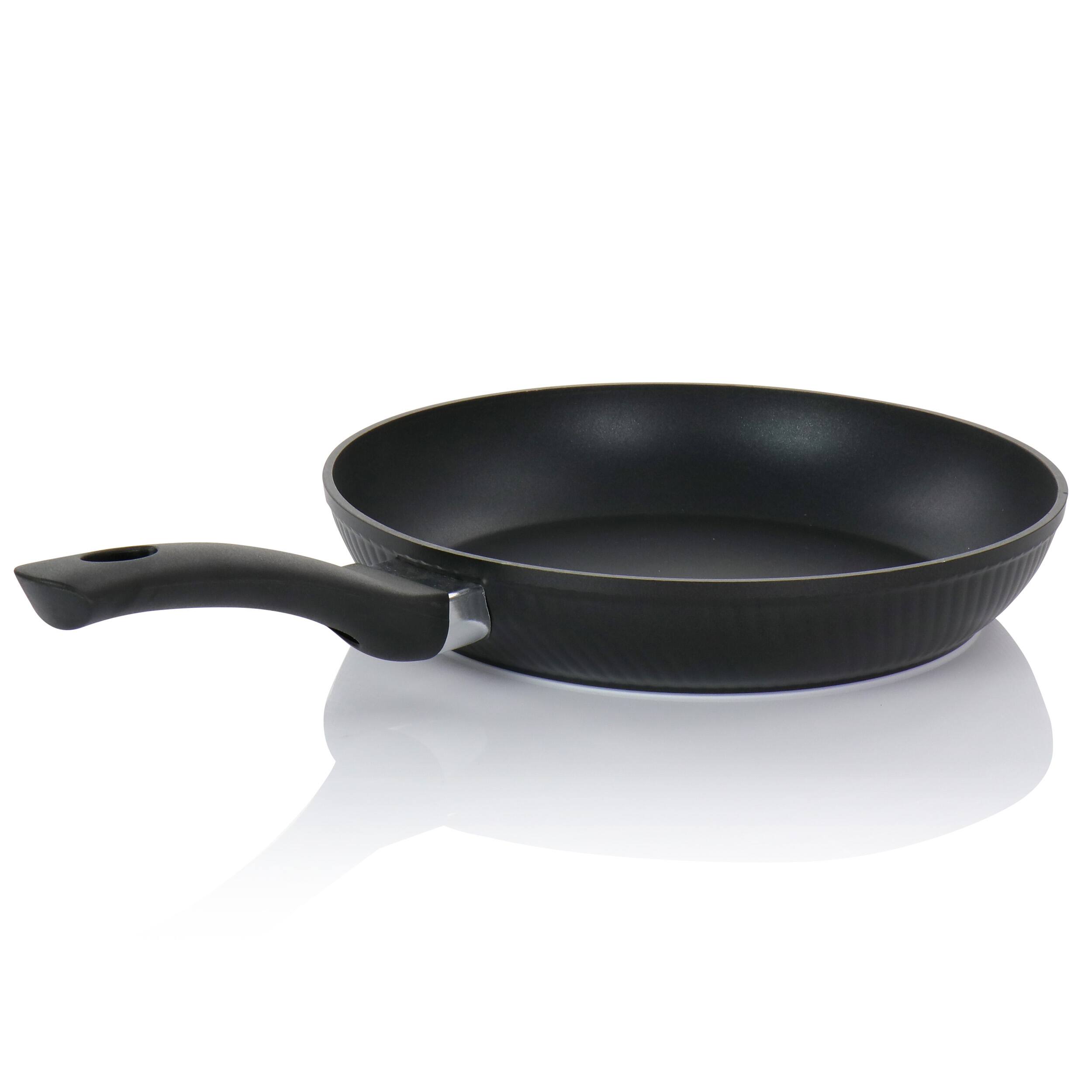 Alt View 1. Oster - Oster Kono 11 Inch Aluminum Nonstick Frying Pan in Black - Black.