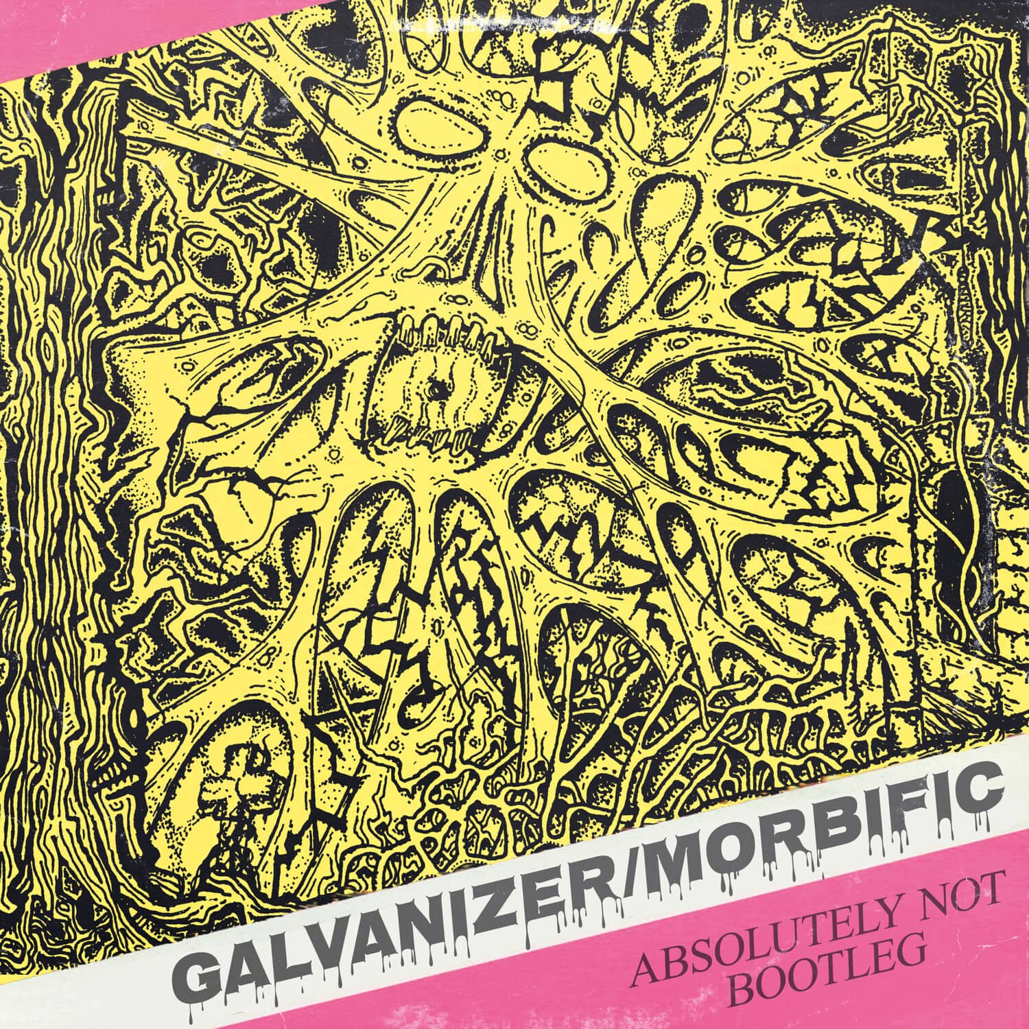 Galvanizer / Morbific - Split   - VINYL LP
