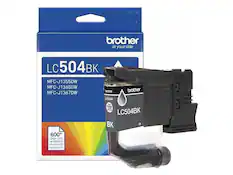 brother at your side LC504BK LC MFC-J1355DW MFC-J1365DW MFC-J1367DW brother LCS04BK brother 600* page yield rendement rendimiento rendimento PUSH POUSSEZ PESON RRESTO LC504BK BK brother