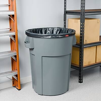 Alt View 5. Perk - 33 Gallon Kitchen Trash Bag, Low Density, 1.1 mil, 30 Bags/Box - Black.