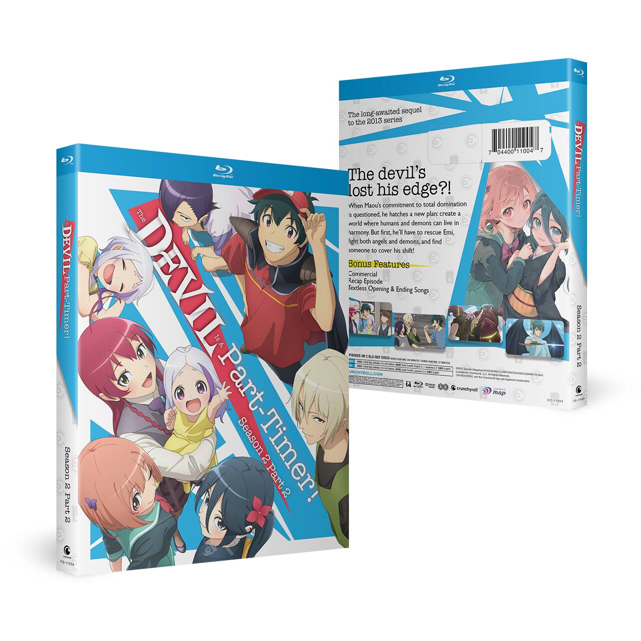 Alt View 1. The Devil Is A Part-Timer!: Season 2 Part 2   - BLU-RAY.