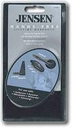 Front Detail. Jensen - Hands-Free Kit for Cell Phones w/ 2.5mm Jack.