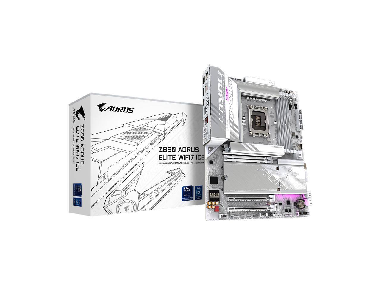 AORUS Z890 ELITE WIFI7 ICE  
GAMING MOTHERBOARD