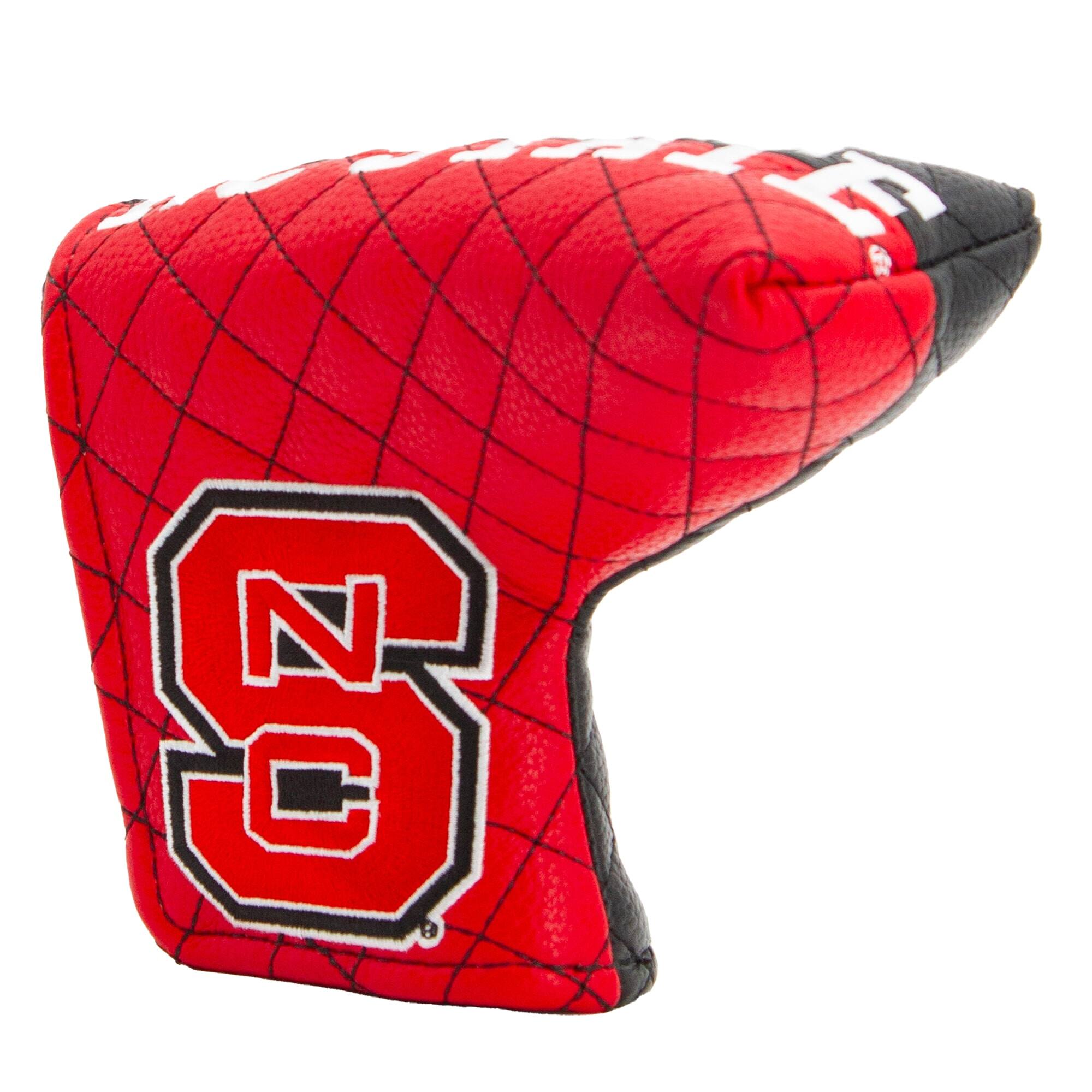 Alt View 2. Team Golf - NC State Wolfpack Quilted Blade Putter Cover - Multicolor.