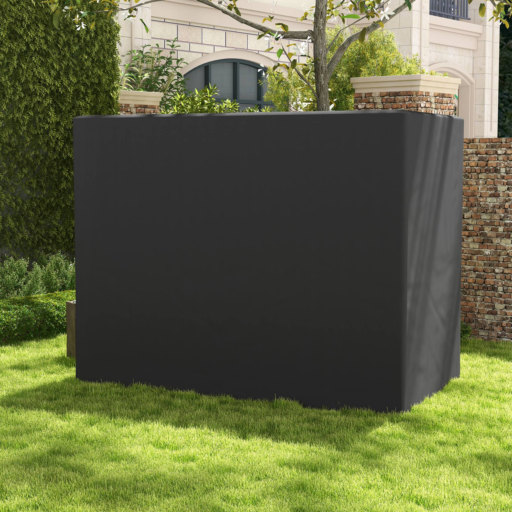 Alt View 4. Outsunny - Outsunny 600D Oxford 3-Seater Patio Swing Cover Outdoor Chair Cover Garden Furniture Cover.