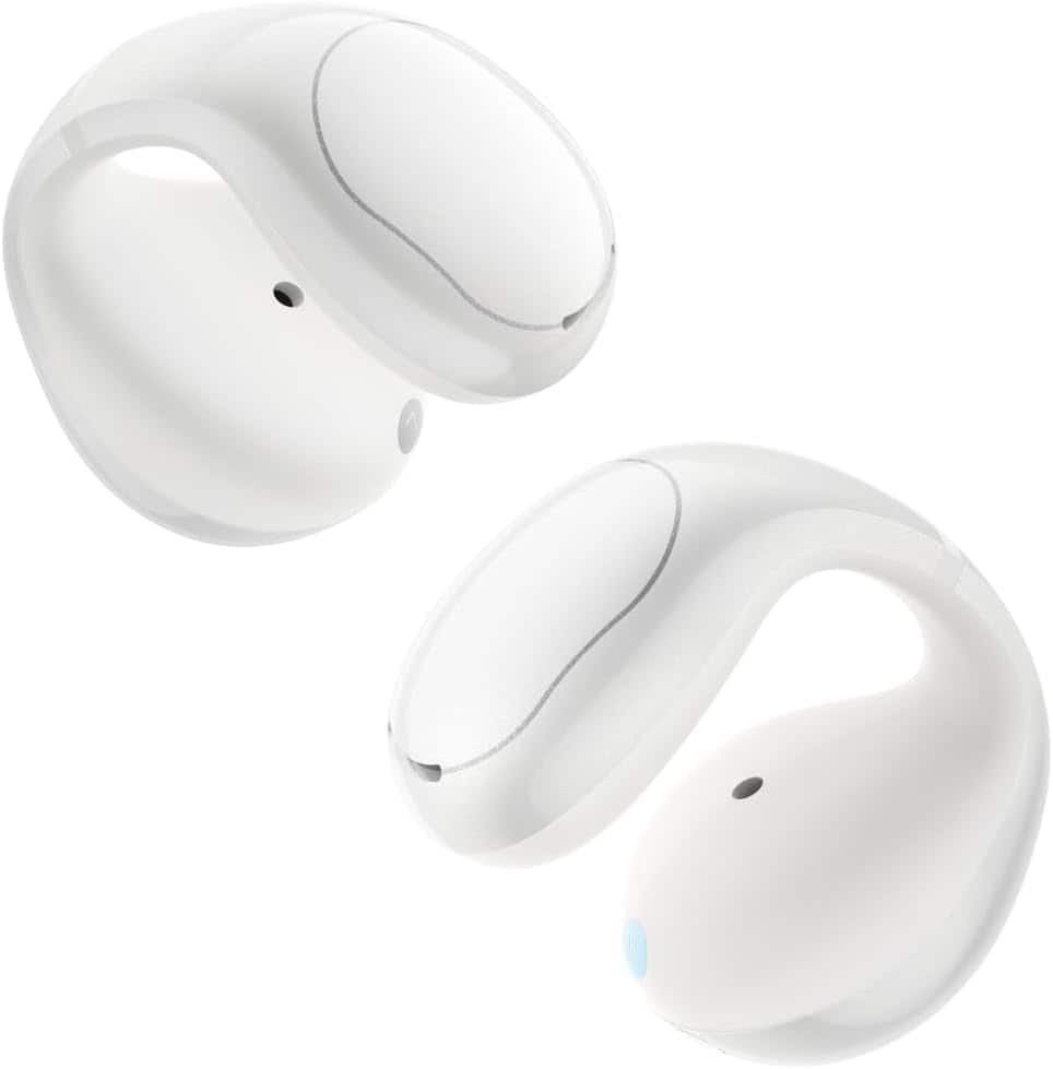 Front. Soundcore - Soundcore C30i by Anker, Open-Ear Earbuds, Clip-On Headphones - White.