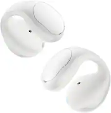 Front. Soundcore - by Anker C30i Open-Ear Cip-On Earbud Headphones - White.