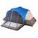 Front. Outbound - Outbound 8 Person 3 Season Easy Up Camping Dome Tent with Rainfly & Porch, Blue - Multi.