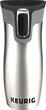 Keurig - Contigo 14-Oz. Travel Mug - Silver - Angle