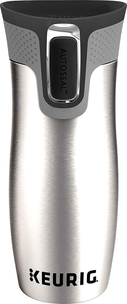 Zoom in on Angle Zoom. Keurig - Contigo 14-Oz. Travel Mug - Silver.