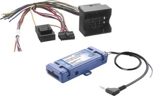 PAC - Radio Replacement and Steering Wheel Control Interface for Select Volkswagen Vehicles - Blue - Front_Zoom