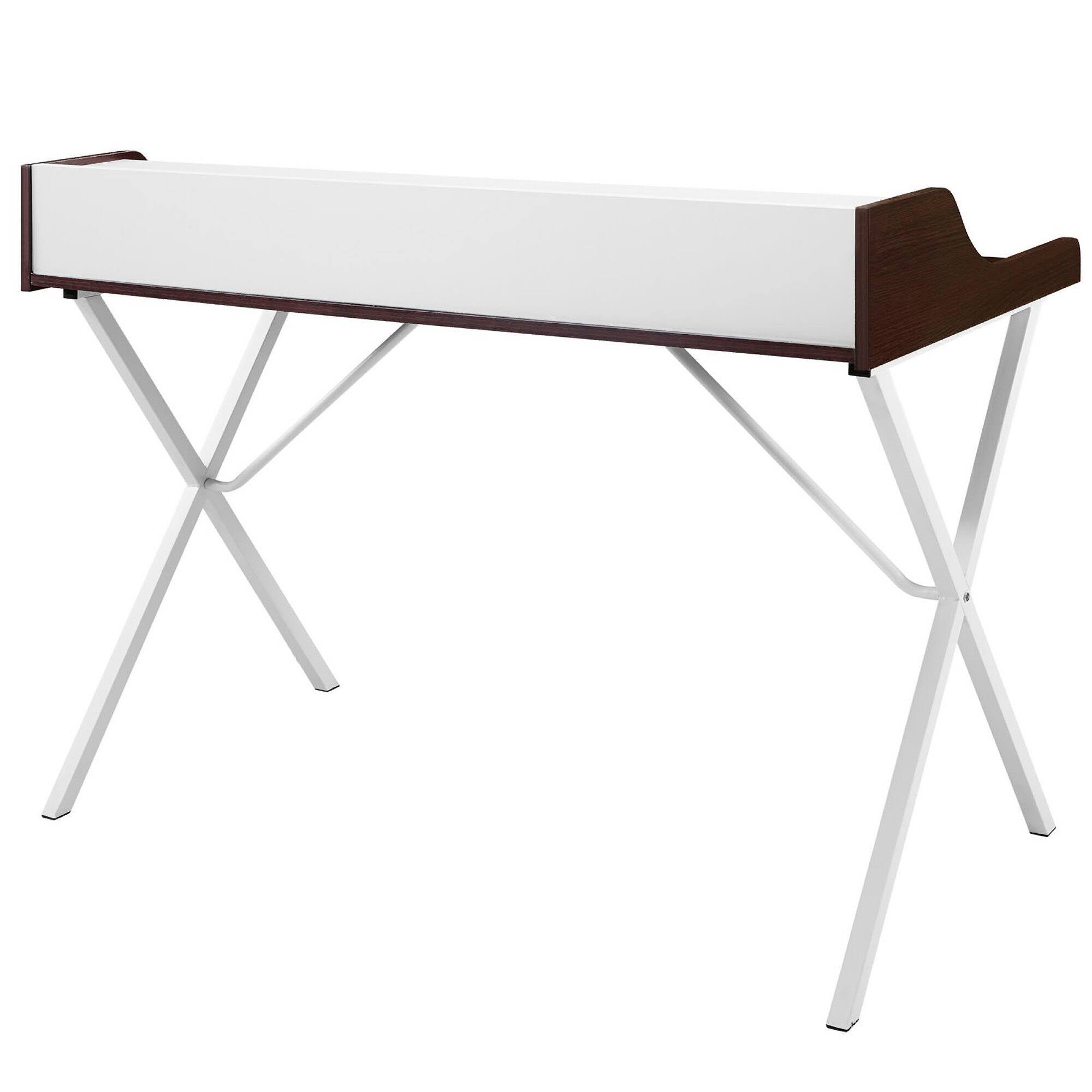 Back. Modway - Bin Office Desk by Modway - Cherry.