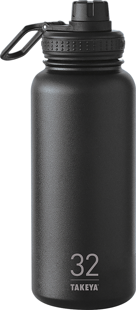 Thermoflask Double Stainless Steel Insulated Water Bottle 24 oz Black