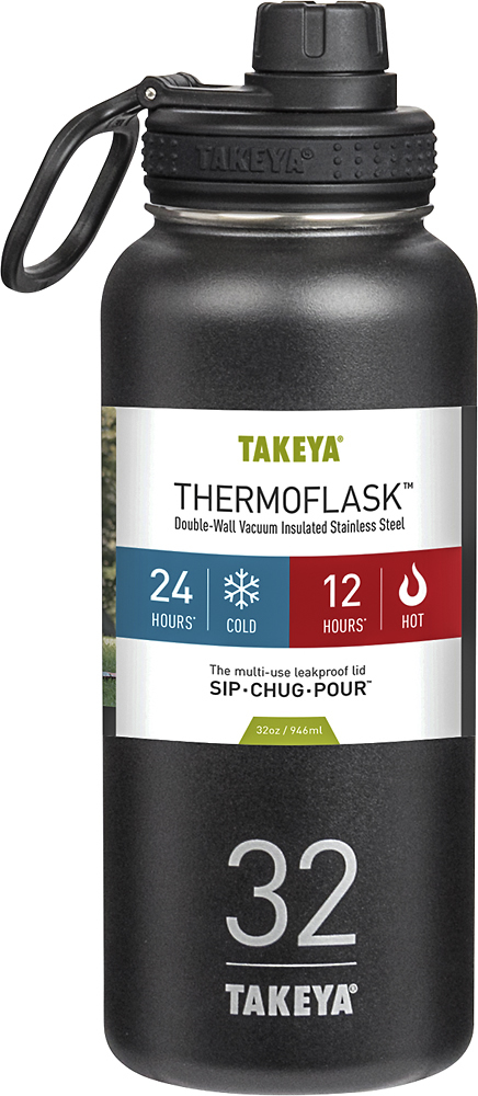 Takeya ThermoFlask 32-Oz. Bottle White 50012 - Best Buy